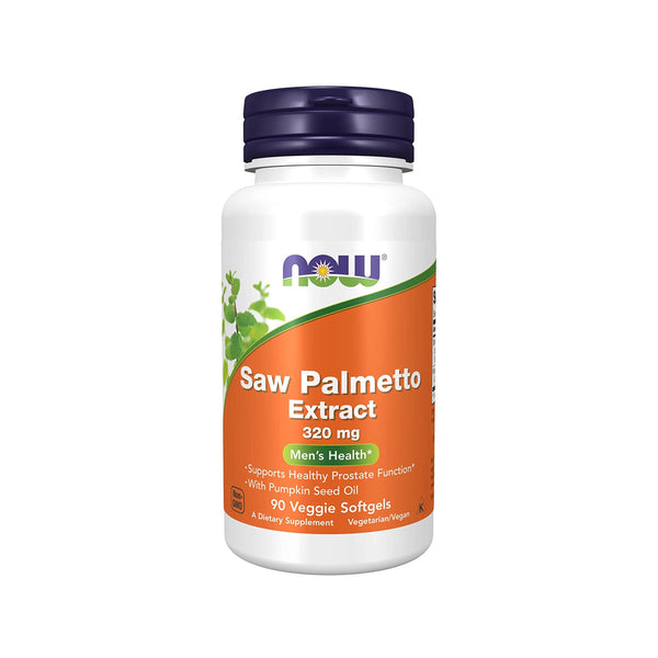 Now Foods Saw Palmetto 320mg - 90 Vgels