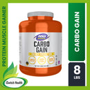 NOW SPORTS CARBO GAIN ENERGY PRODUCTION 8 LBS ( 3.63 KG )