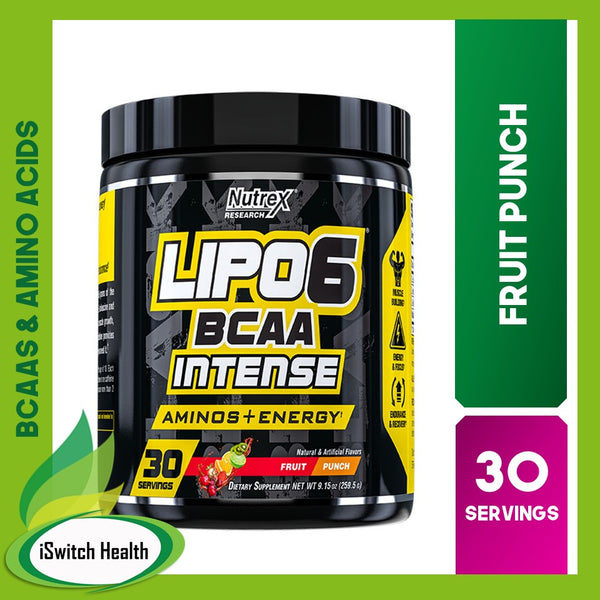 Nutrex Lipo-6 BCAA Intense - 30 Servings