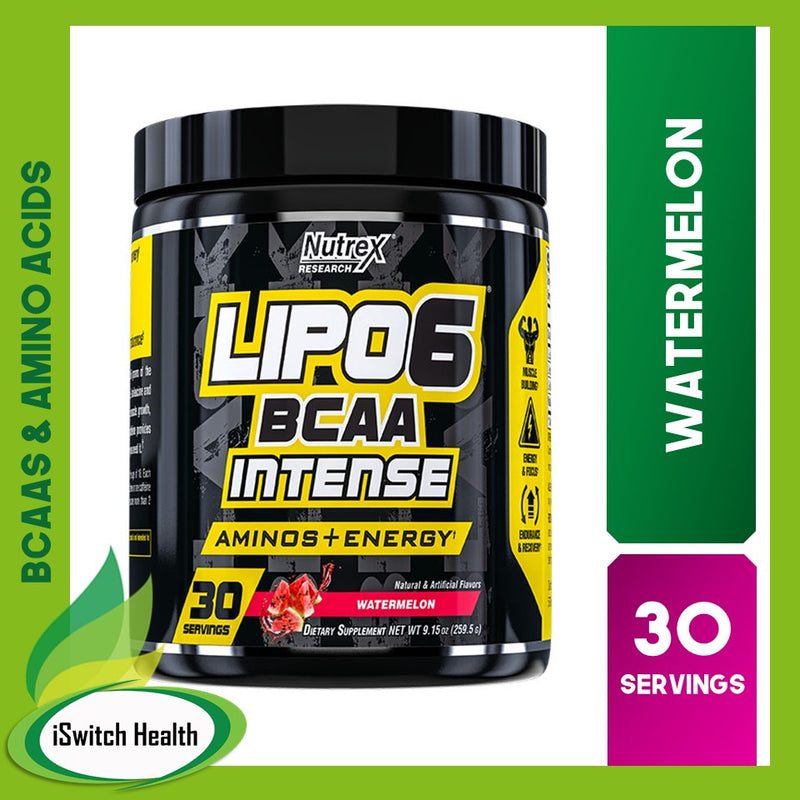 Nutrex Lipo-6 BCAA Intense - 30 Servings