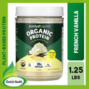 PURELY INSPIRED ORGANIC PLANT BASE PROTEIN POWDER - 1.25LBS CREAMY FRENCH VANILLA