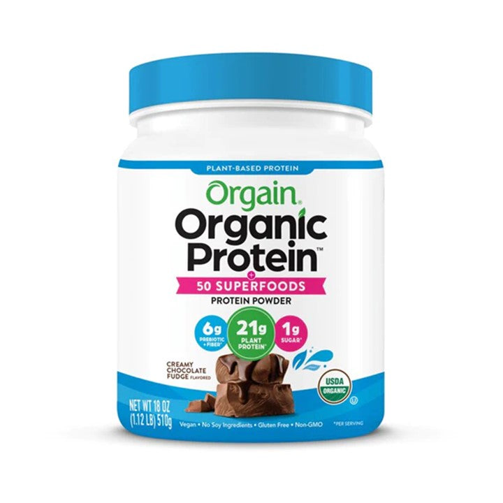 Orgain Organic Protein + 50 Superfoods Protein Powder - Plant Based - 1.12 lbs