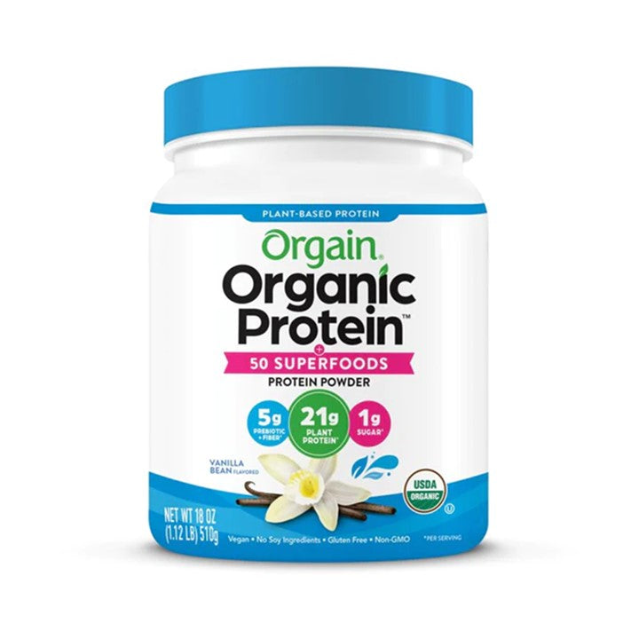 Orgain Organic Protein + 50 Superfoods Protein Powder - Plant Based - 1.12 lbs