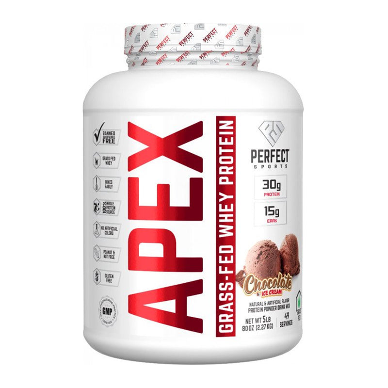 Perfect Sports Apex Grass-Fed 100% Whey Protein Shake - 5lbs