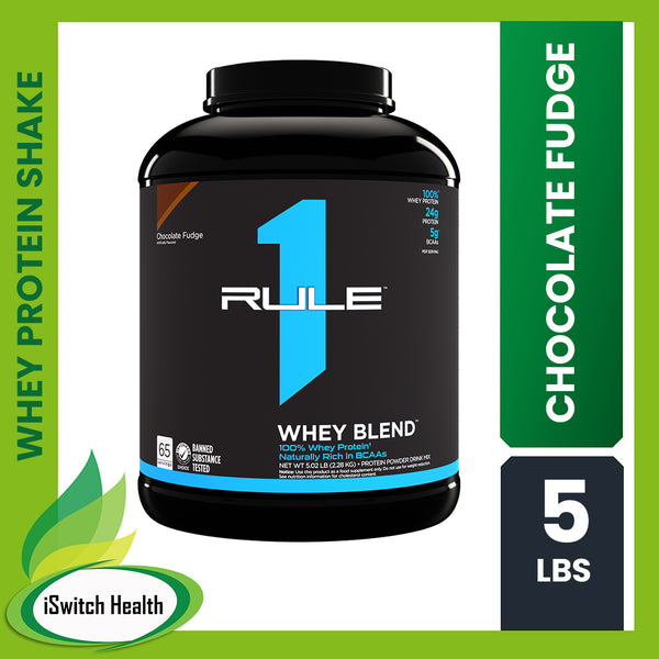 RULE 1 R1 WHEY BLEND - 5LBS - CHOCOLATE FUDGE