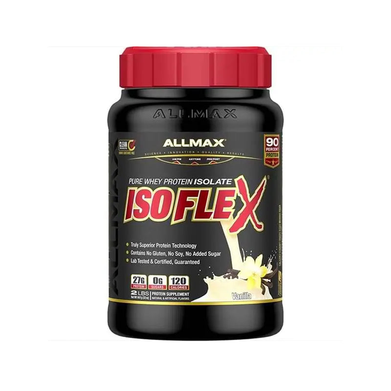 AllMax Nutrition Isoflex Pure Whey Protein Isolate - 2lbs