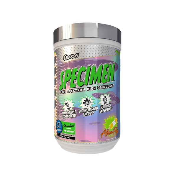 Glaxon Specimen Worldwide - Stimulant Pre-workout Alien Pop - 21 Servings