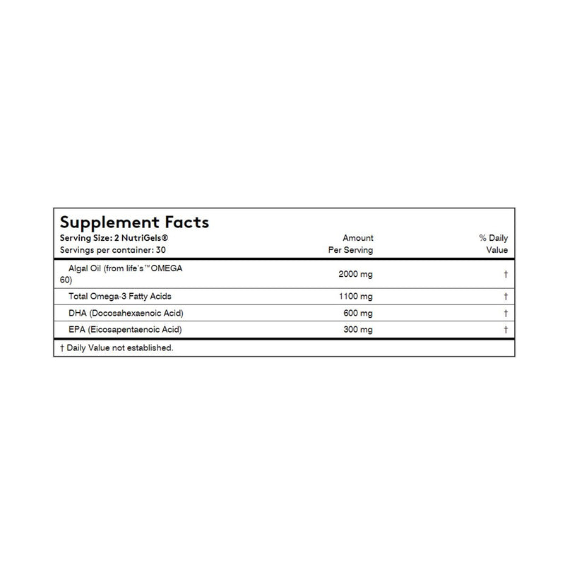 Performance Lab Core Range - Omega 3 - 60 Nutricaps