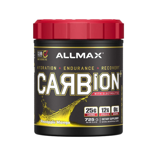 AllMax Nutrition Carbion+ With Electrolytes - Pineapple Mango - 25 Servings | AllMax Nutrition