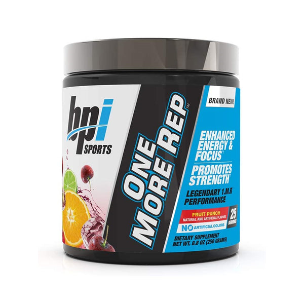 BPI Sports One More Rep Fruit Punch - 25 Servings