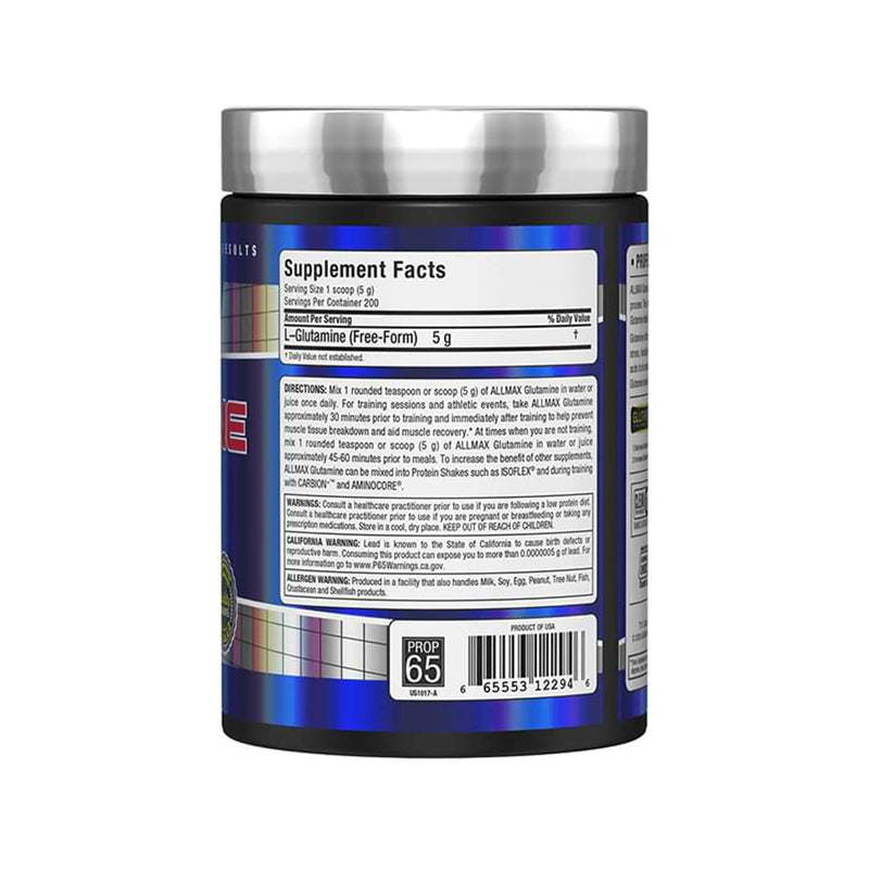 Micronized Glutamine W/ Glutasure Technology - 1000g