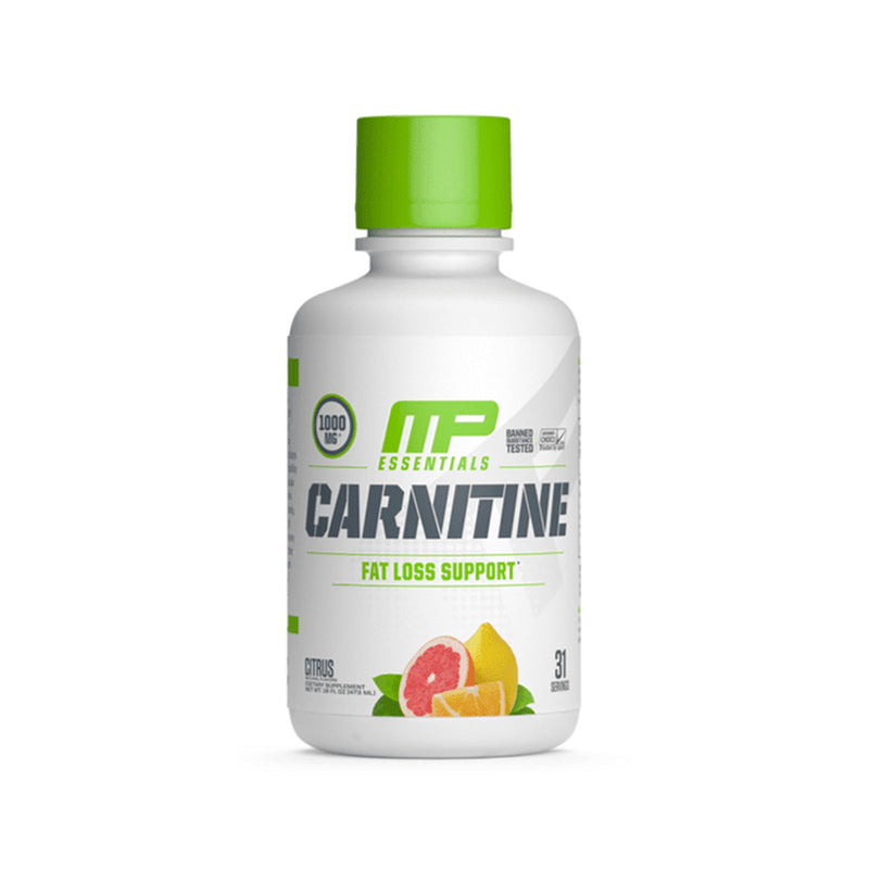 MusclePharm Carnitine Essentials Liquid Citrus 16oz - 30 Servings