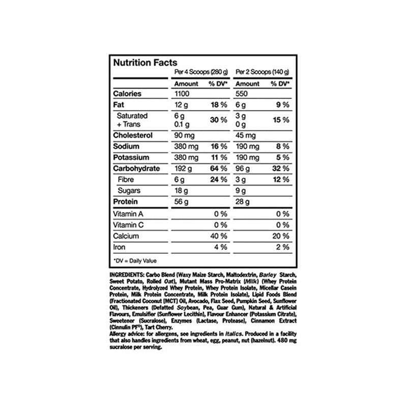 Mutant MASS - 15lbs