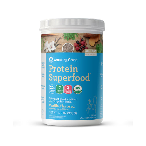 Amazing Grass Protein Superfood Pure Vanilla - 11 Servings