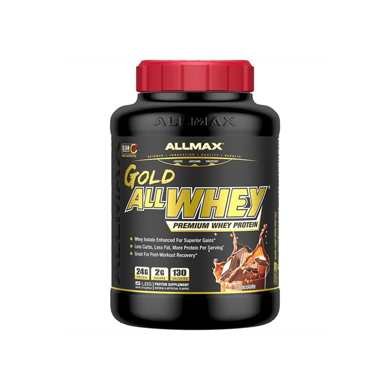 AllMax Nutrition All Whey Gold Premium Whey Protein Shake - 5lbs