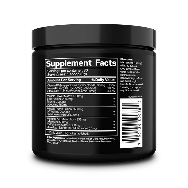 JNX Sports Shadow-X - Blue Raspberry - 30 Servings