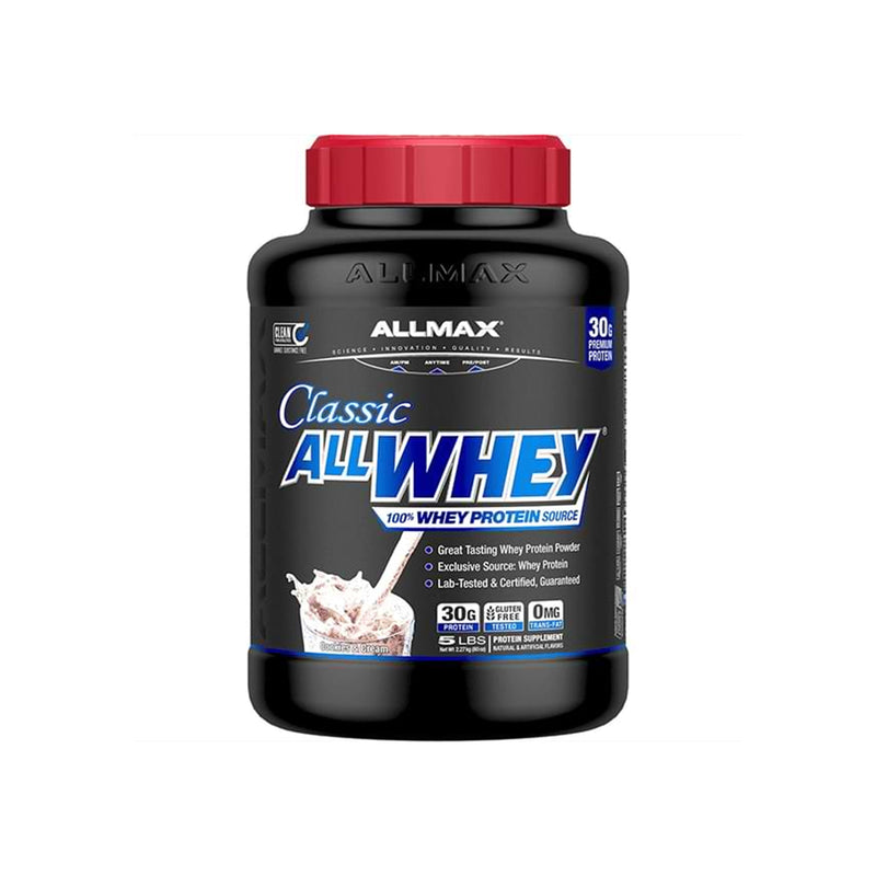 AllMax Nutrition All Whey Classic Premium Whey Protein Blend - 5lbs | AllMax Nutrition