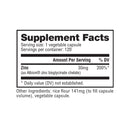 NutraBio Chelated Zinc - 30mg - 120 Capsules