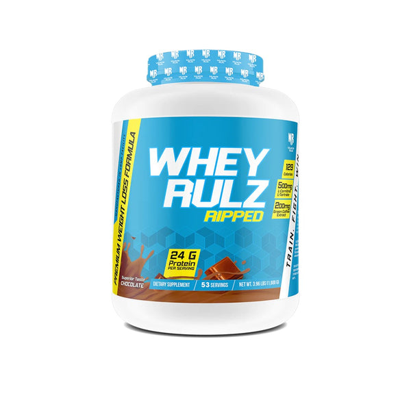 Muscle Rulz - Whey Rulz Ripped - Chocolate - 4 LBS