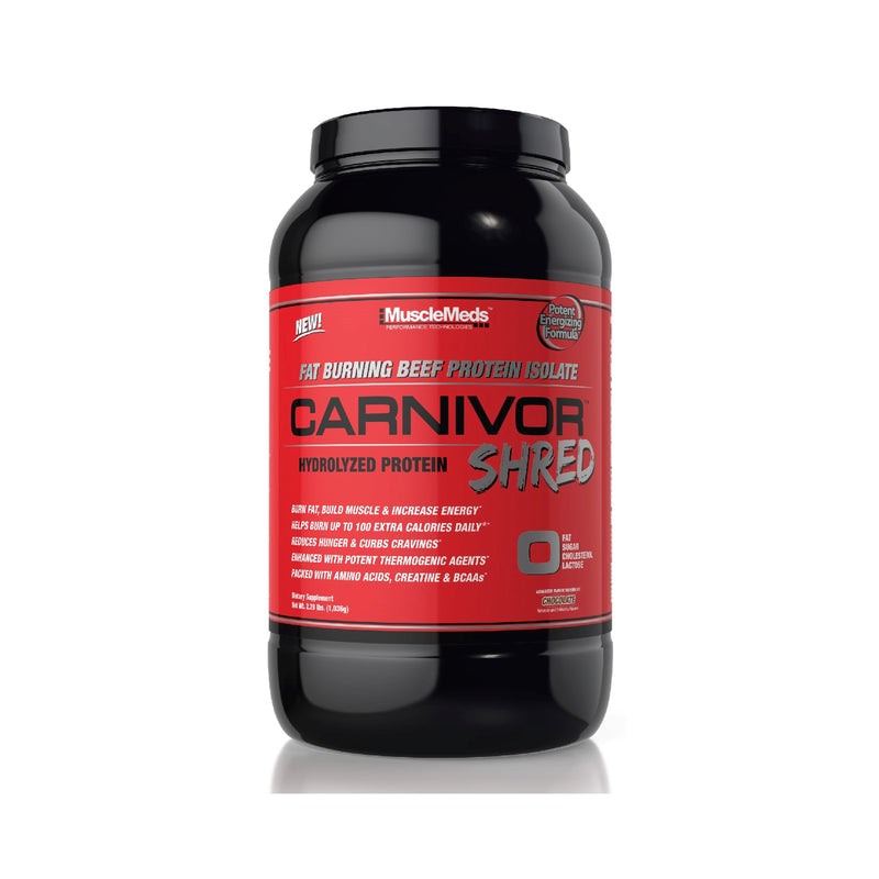 Musclemeds Carnivor Shred Beef Protein Shake Chocolate - 2lbs