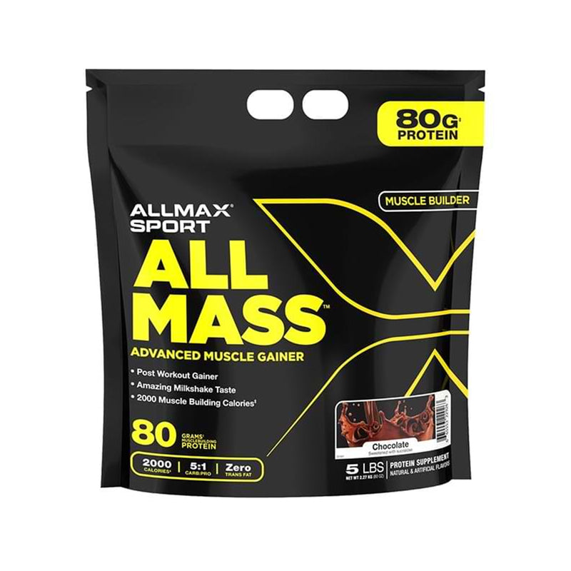 AllMax Nutrition All Mass Advanced Muscle Gainer - 5lbs | AllMax Nutrition