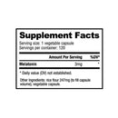 NutraBio Melatonin - 3mg/120 Capsules