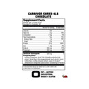 Musclemeds Carnivor Shred Beef Protein Shake Chocolate - 4lbs