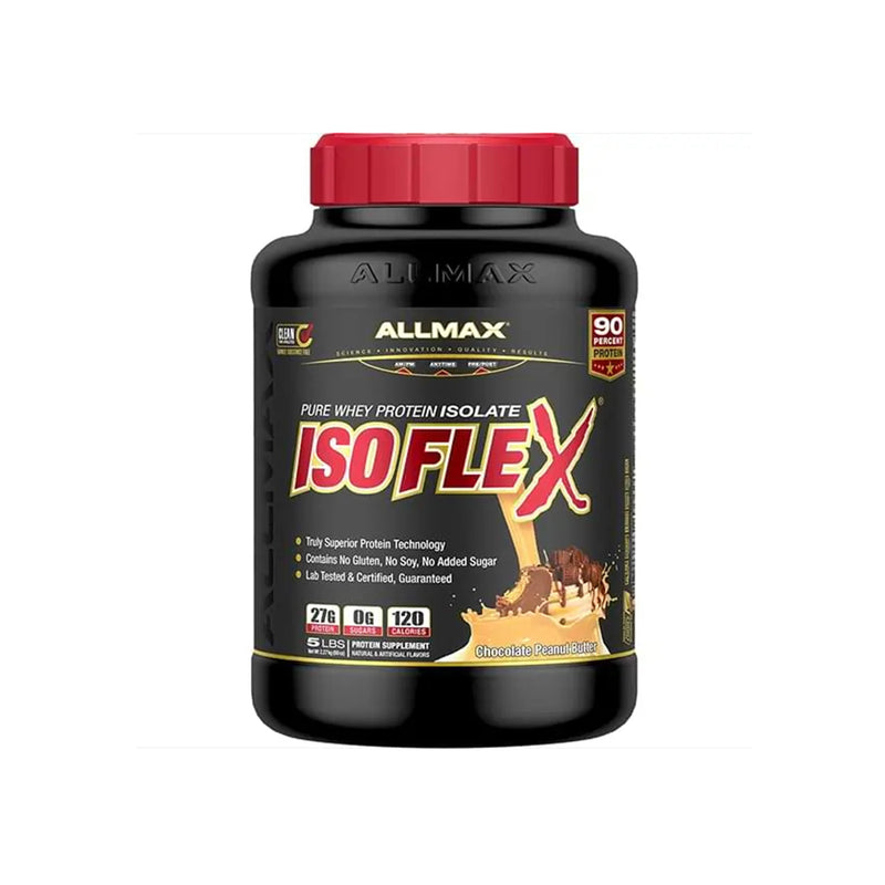 AllMax Nutrition Isoflex Pure Whey Protein Isolate - 5lbs