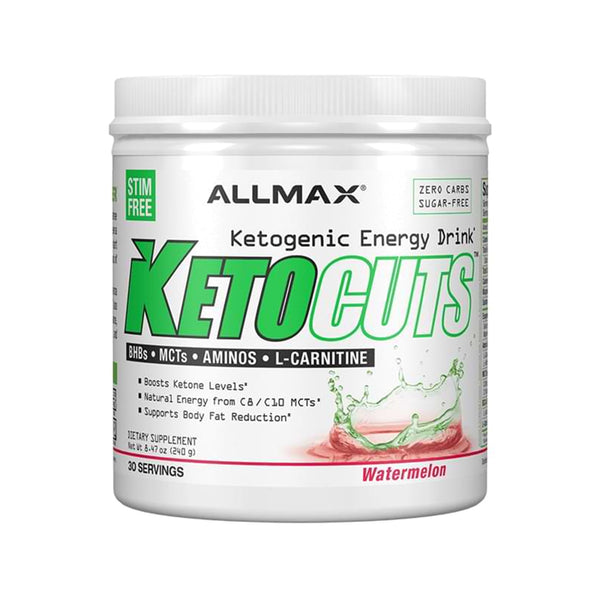 All Max Nutrition Ketocuts Ketogenic Energy Drink Watermelon - 30 Servings