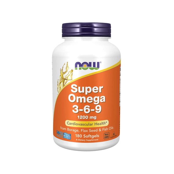 Now Foods Super Omega 3-6-9 - 180 Softgels