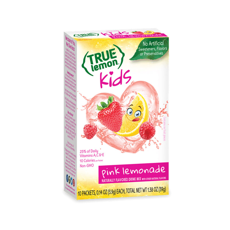 True Citrus True Lemon Kids Naturally Flavored Drink Mix - 10 Packets