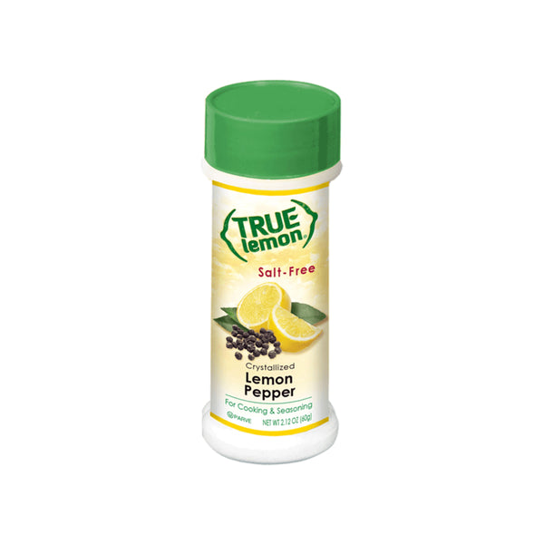 True Citrus True Lemon Salt-Free Natural Shaker Seasoning Lemon Pepper - 60g