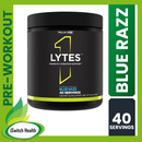 Rule 1 LYTES - 40 Servings, Blue Razz Flavor | Hydration Support Mix | Pre-Workout