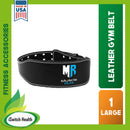 Muscle Rulz Weight Training Leather Gym Belt