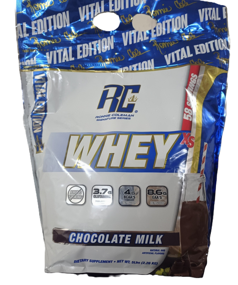 Ronnie Coleman Signature Series Whey XS - Chocolate Milk - 5 lbs