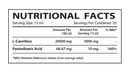 Muscle Rulz L-Carnitine Liquid - 3000mg - 32 Servings