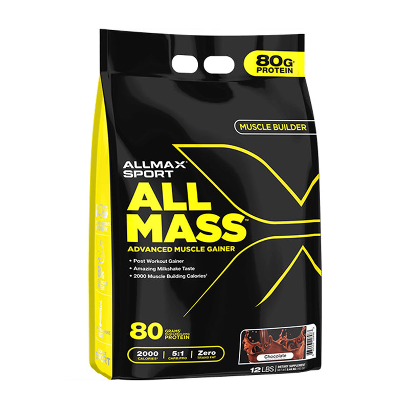 AllMax Nutrition All Mass Advanced Muscle Gainer - 12lbs | AllMax Nutrition