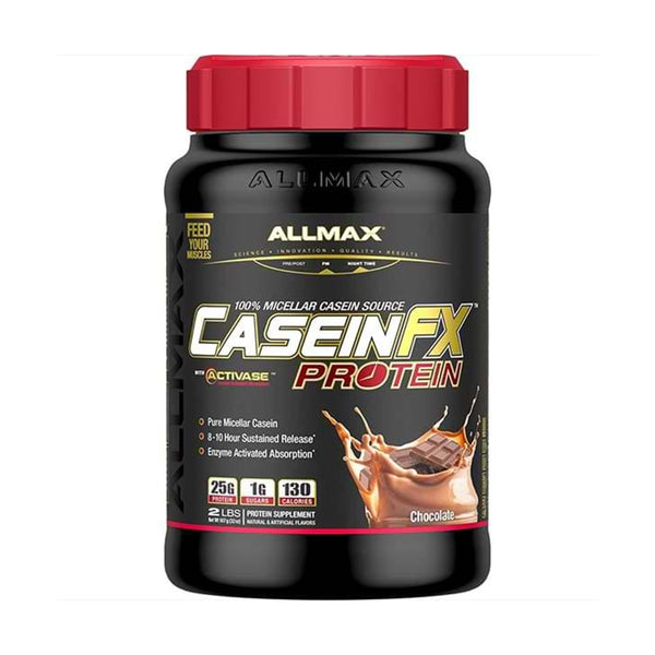 AllMax Nutrition Casein-FX Protein Chocolate - 2lbs | AllMax Nutrition