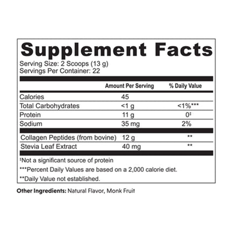 Great Lakes Wellness Collagen Peptides - 10oz | 22 Servings