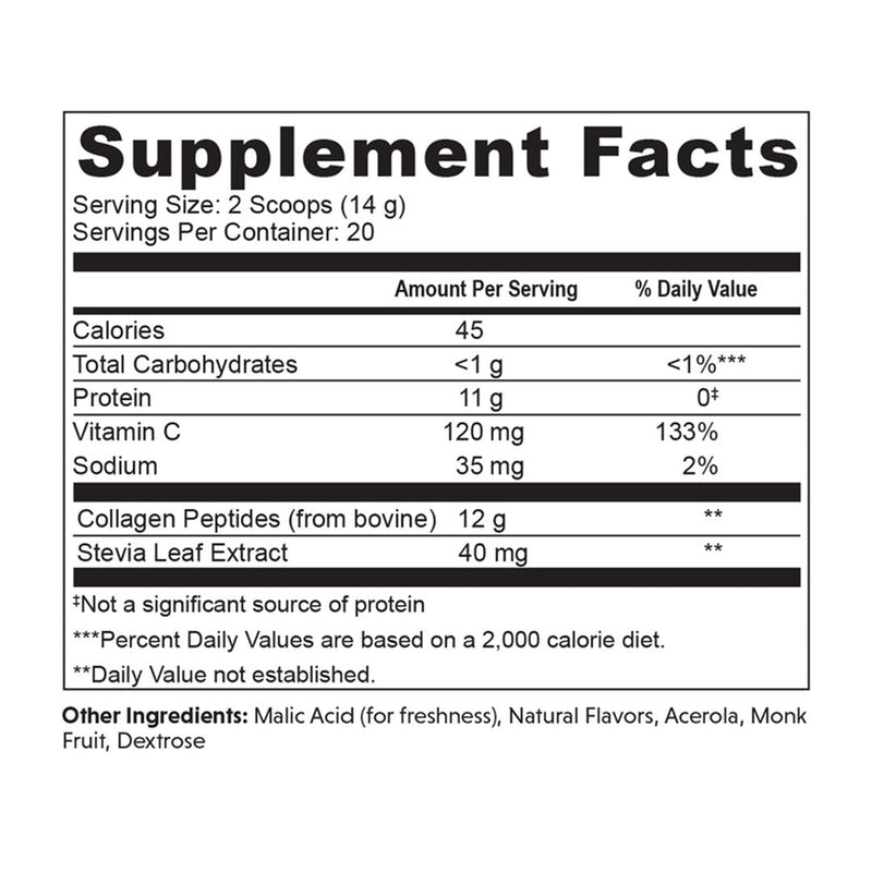 Great Lakes Wellness Collagen Peptides - 10oz | 22 Servings