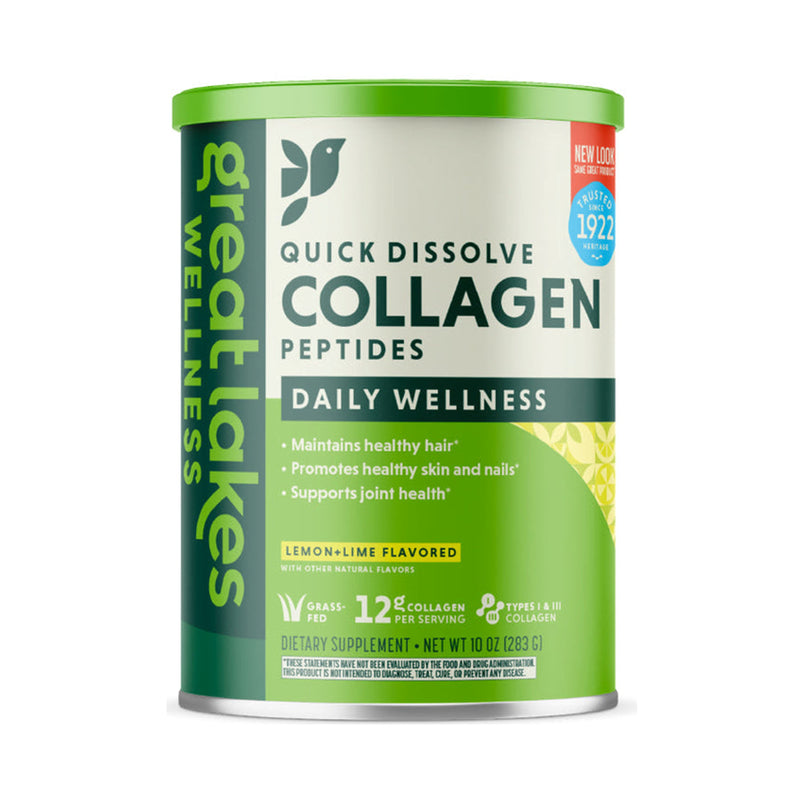 Great Lakes Wellness Collagen Peptides - 10oz | 22 Servings