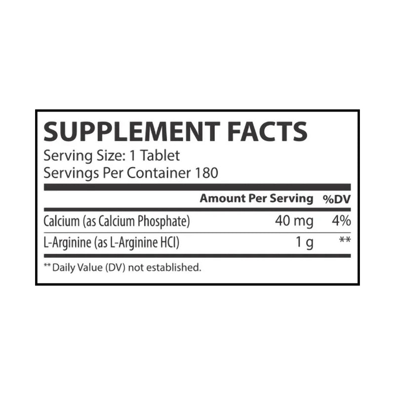 Muscle Rulz L-Arginine 1000mg - 180 Tablets