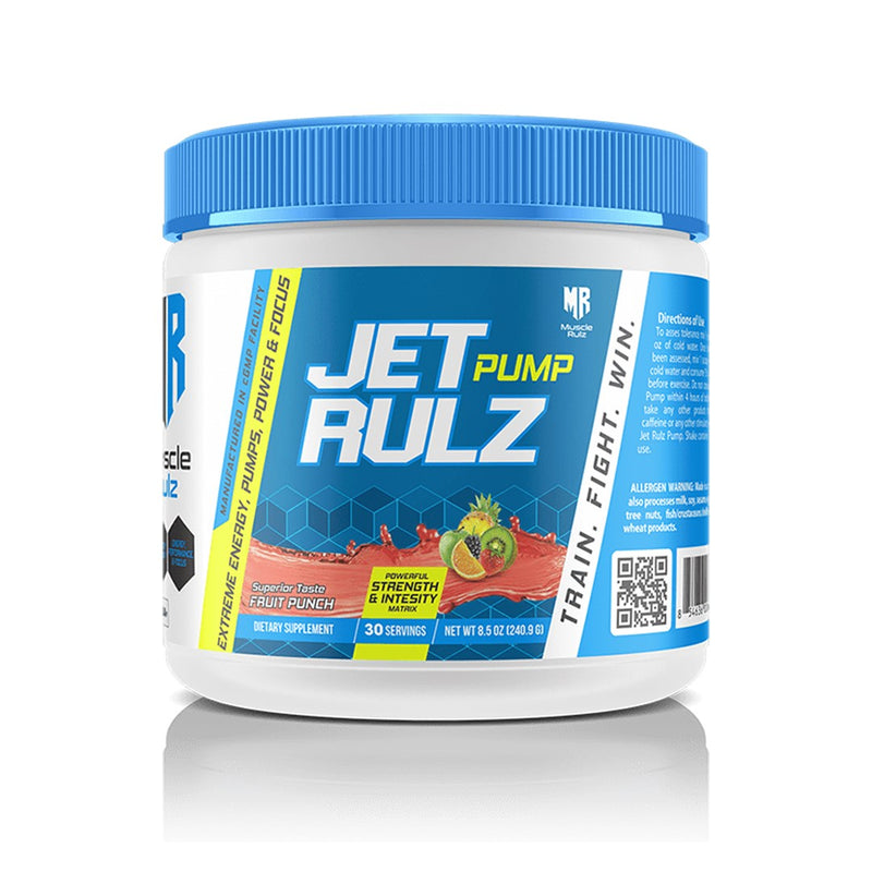 Muscle Rulz Jet Rulz Pump - 30 Servings