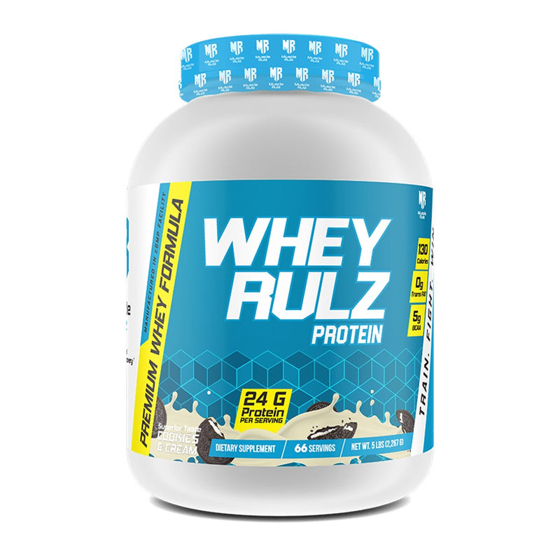 Muscle Rulz Whey Rulz Premium Whey Protein - 5lbs