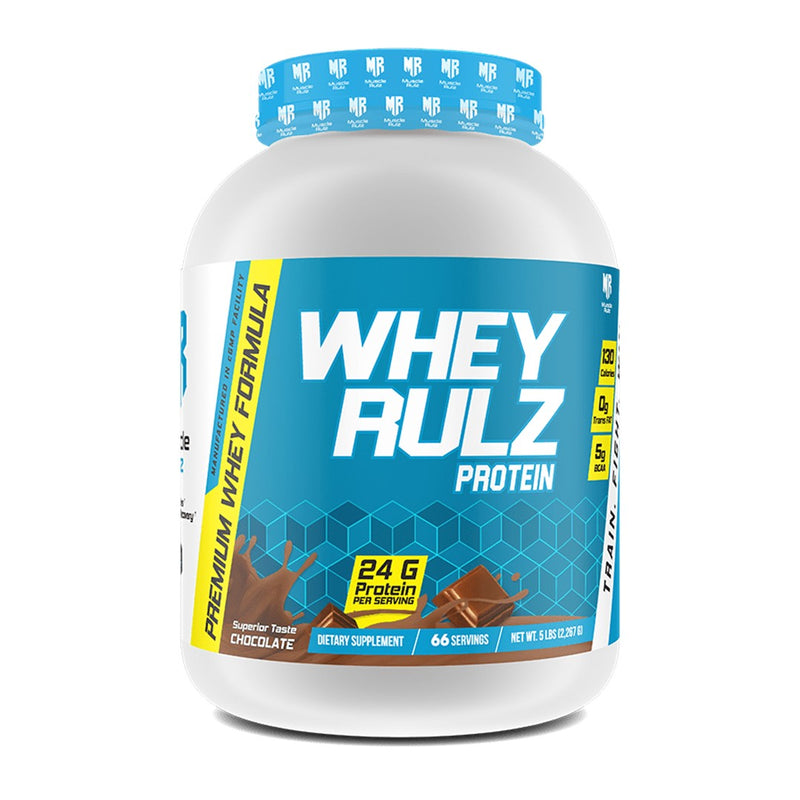 Muscle Rulz Whey Rulz Premium Whey Protein - 5lbs