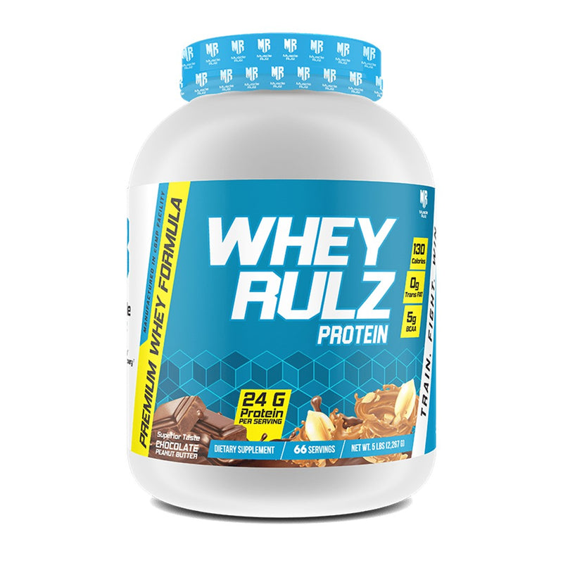 Muscle Rulz Whey Rulz Premium Whey Protein - 5lbs