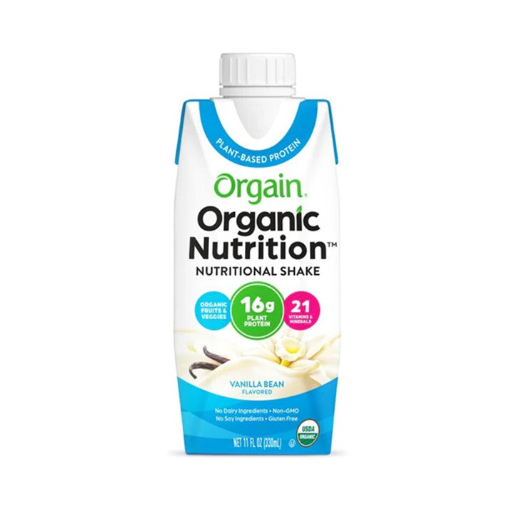 Orgain Vegan Organic Nutrition Shake - Plant-Based - 11fl oz (330ml)