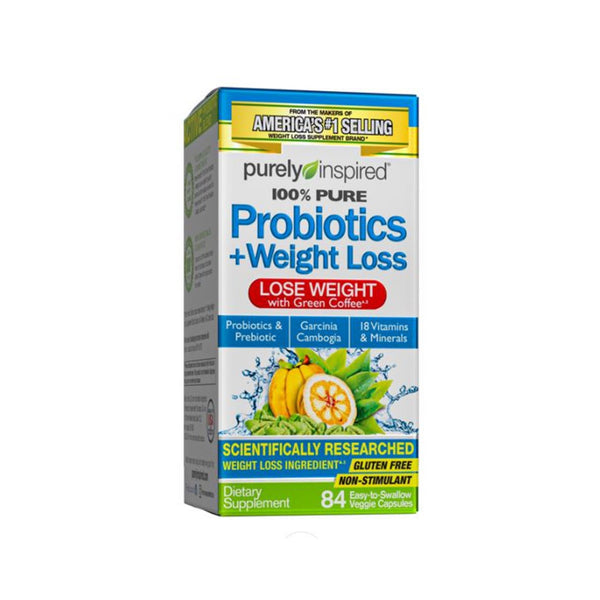 Purely Inspired Probiotics Weight Loss 84 Tablets