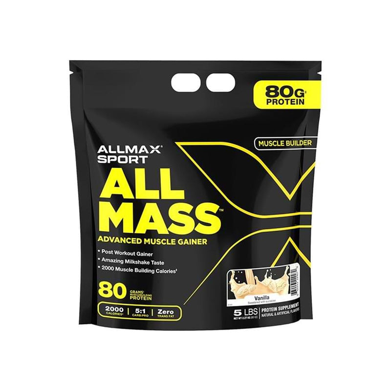 AllMax Nutrition All Mass Advanced Muscle Gainer - 5lbs | AllMax Nutrition