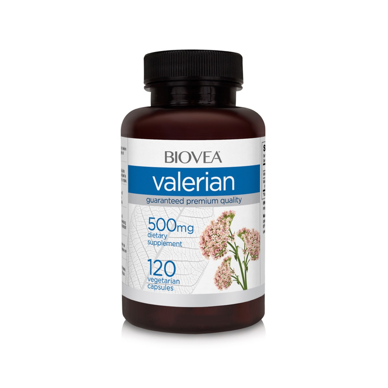 Biovea Valerian Root (For Sleep & Anxiety) 500mg – 120 Capsules